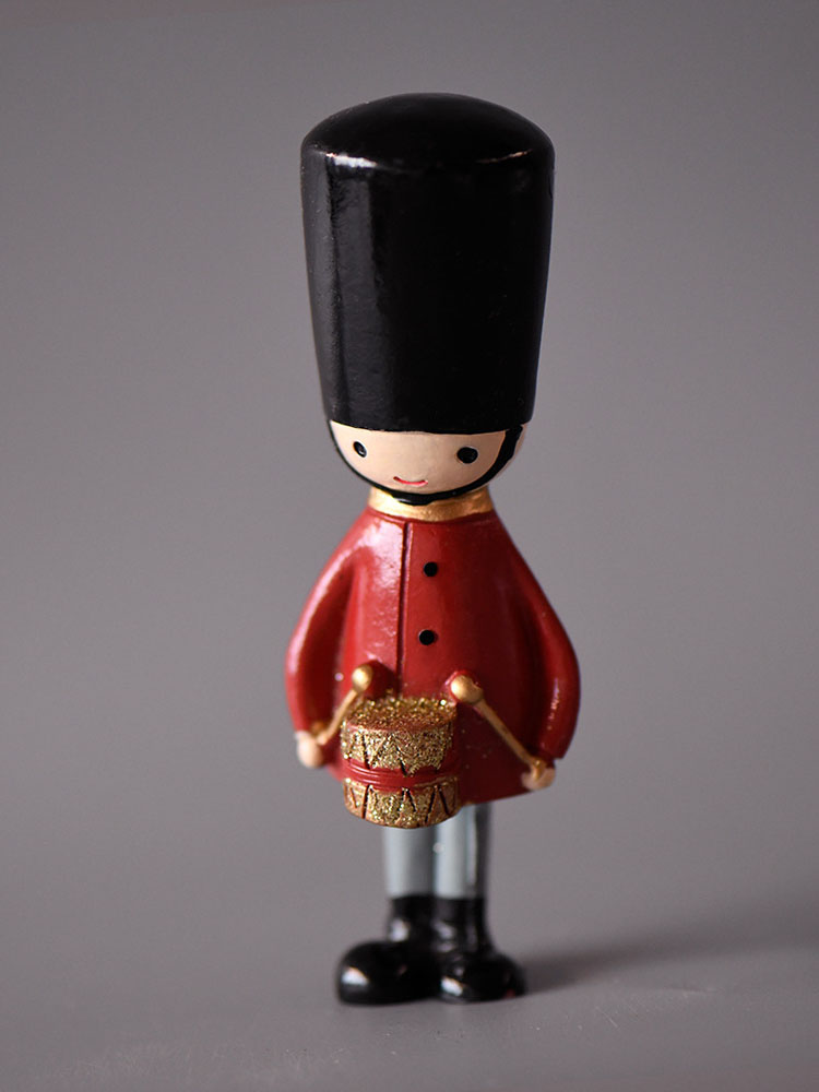 Nutcracker Figurine - Soldatino Schiaccianoci, Decorazione Artigianale in Resina