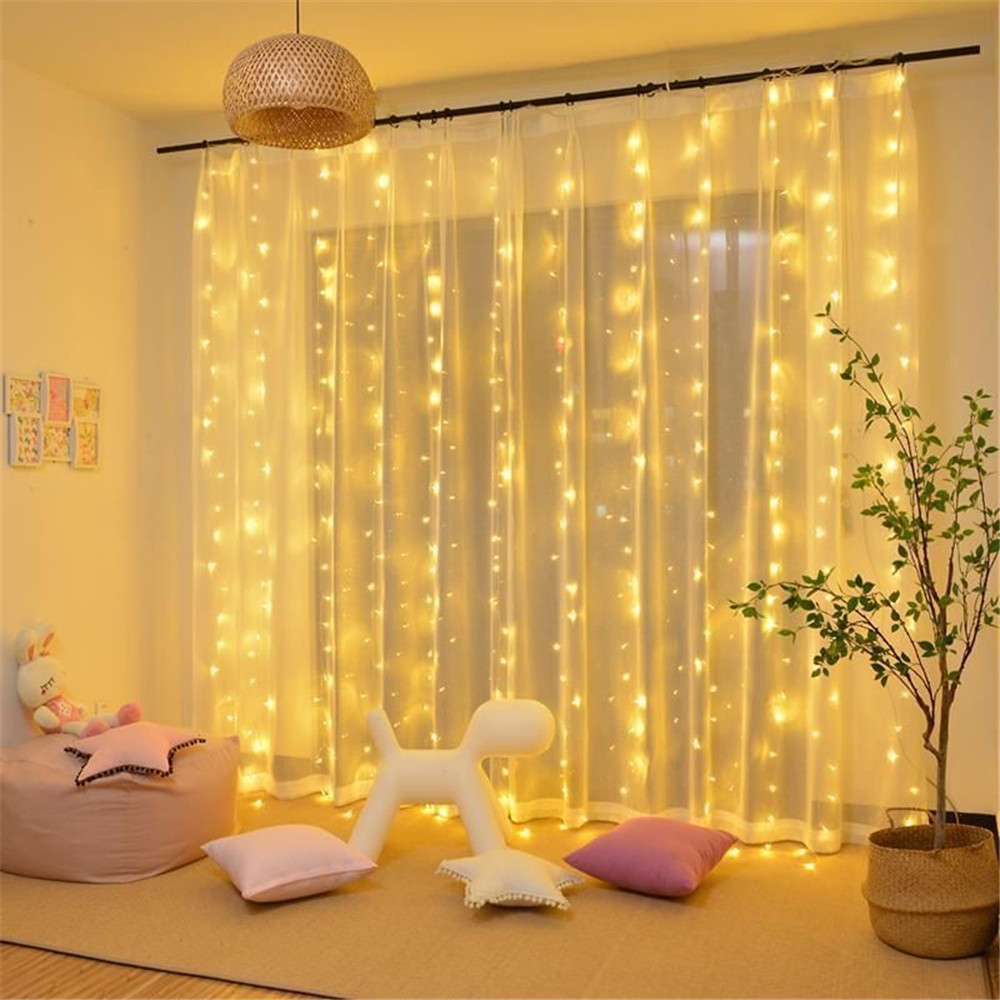 Led Fairy String Lights - Luci a tenda con fili di