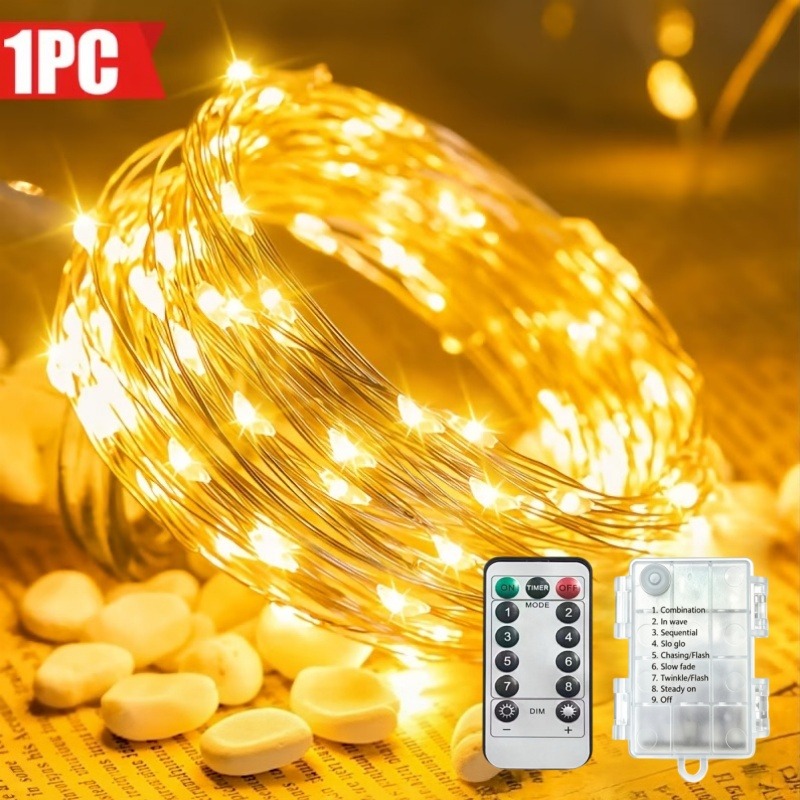 Led Fairy String Lights - Catena di luci decorative a LED