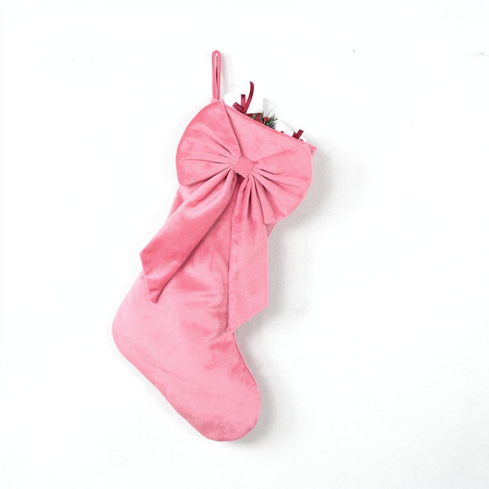 Christmas Stocking Hanging - Calza di Natale in velluto da