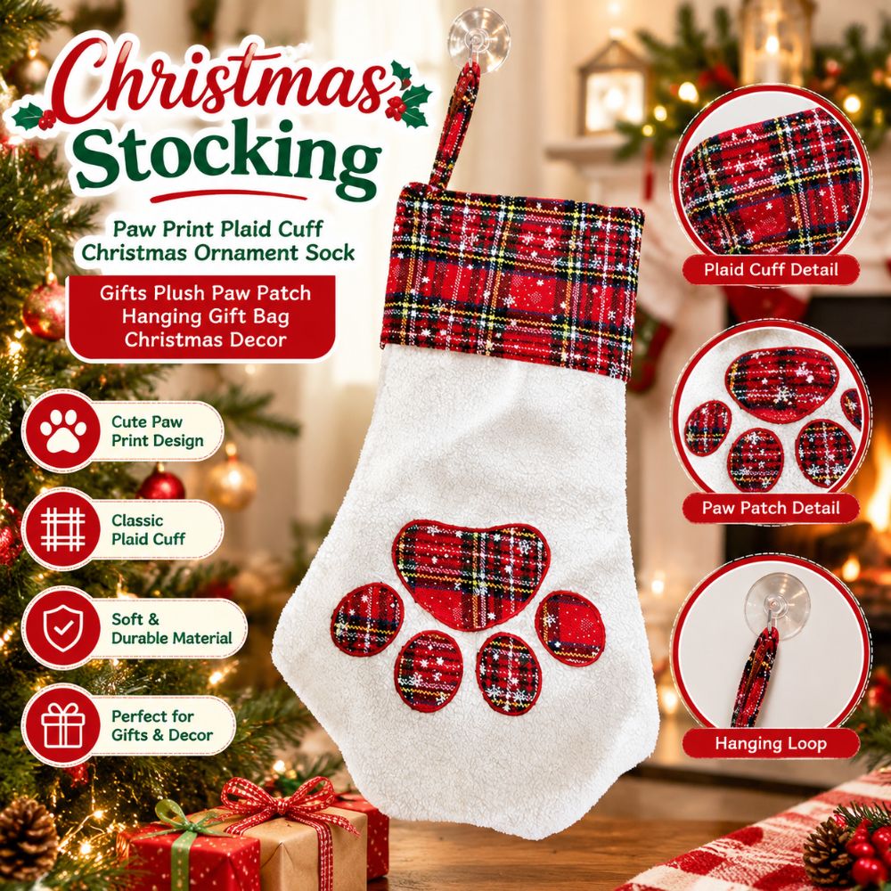 Christmas Stocking Hanging - Regali di Natale, calza natalizia con