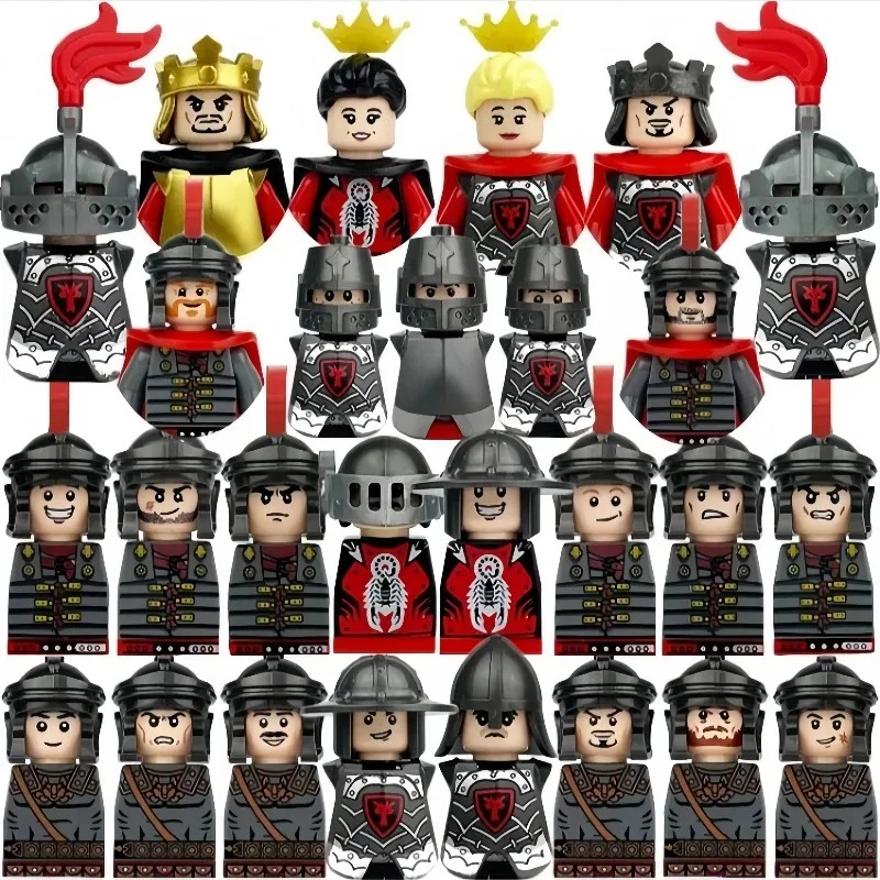 Lego Set Technic - Europa del Medioevo, Guerrieri Romani Medievali,