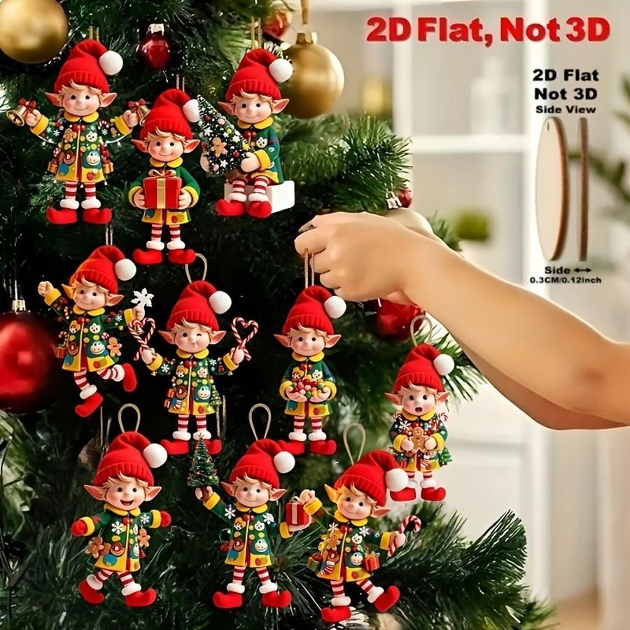 1/5/10/20/50/100 pezzi 2D piat - Christmas Tree Artificial recensione e prezzo