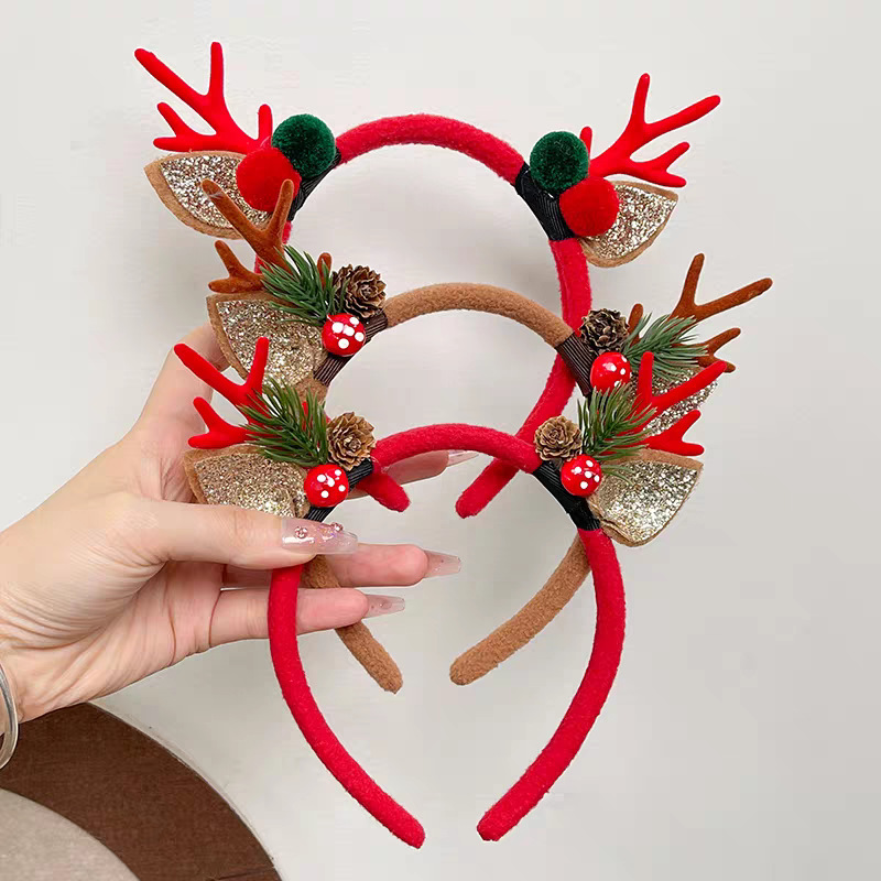 Cerchietto Natalizio con Corna - Reindeer Antlers Headband recensione e prezzo