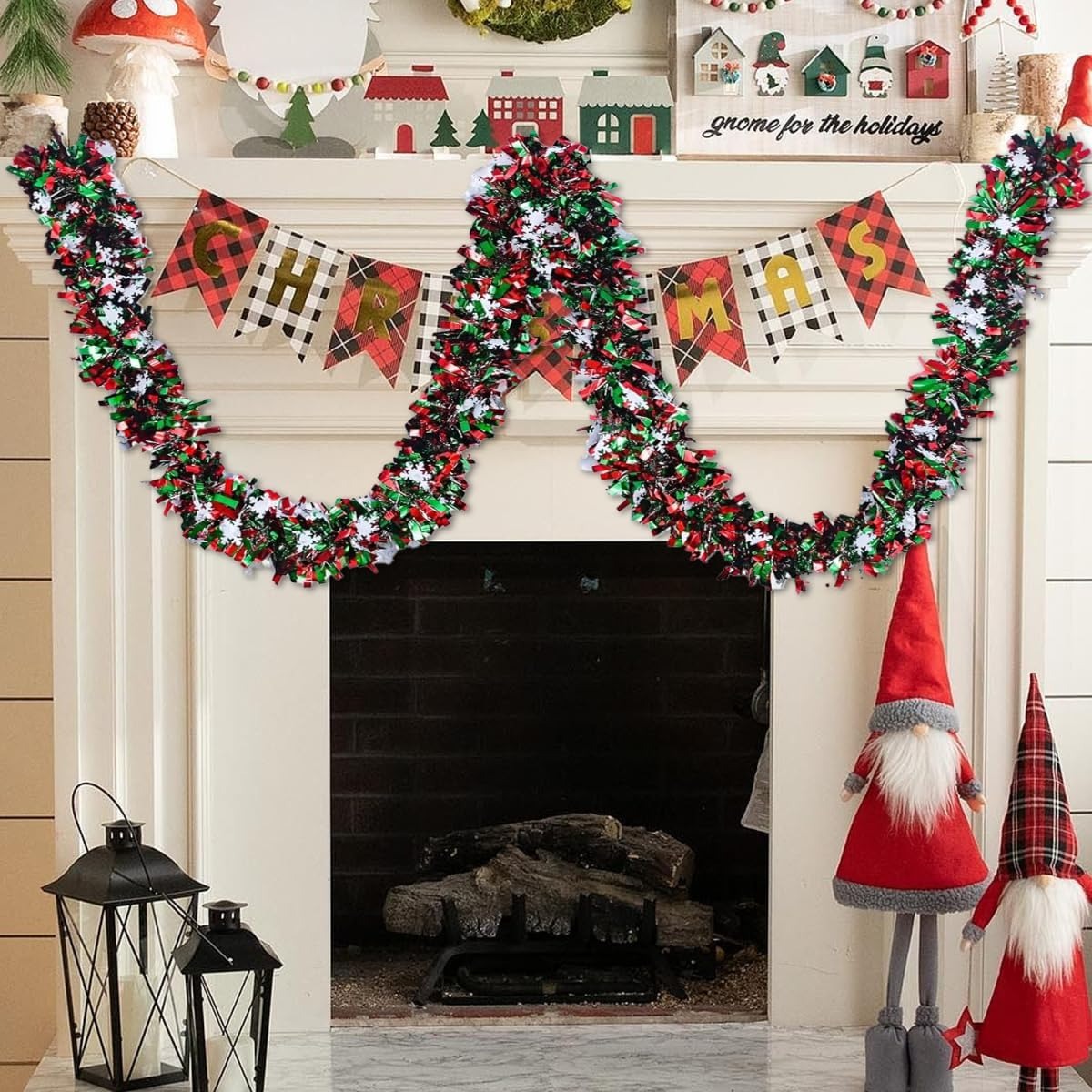 Ghirlanda di Tinsel Natalizia  - Tinsel Garland Decoration recensione e prezzo