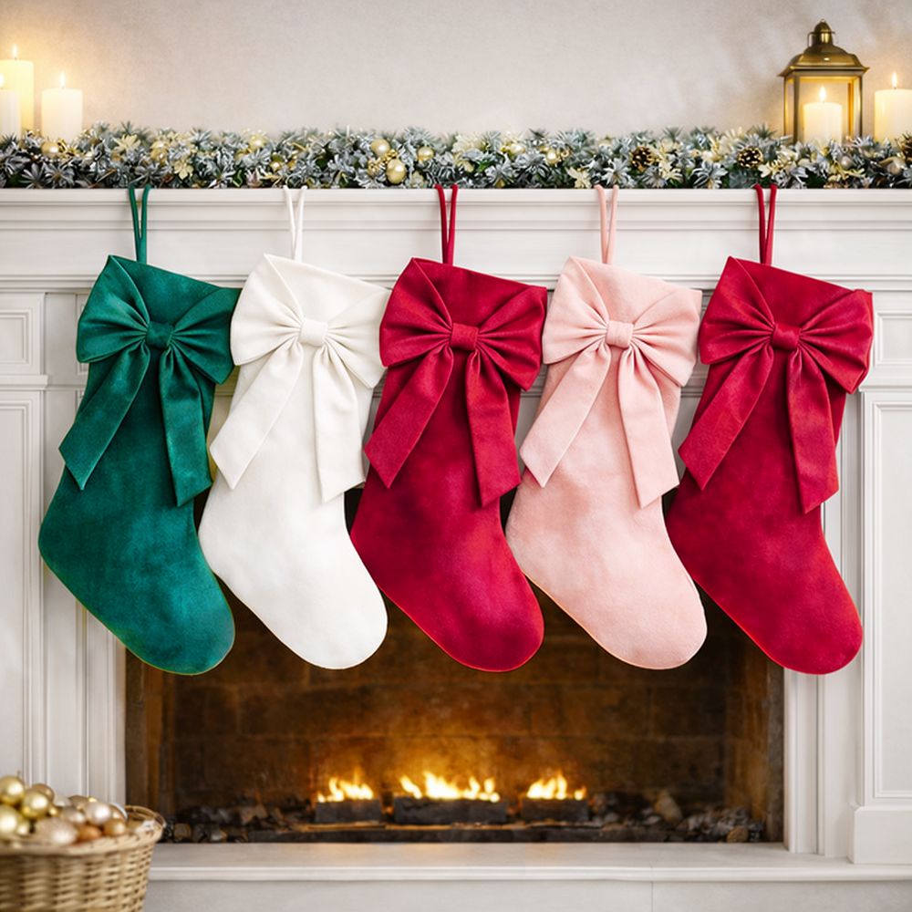 Calza di Natale in velluto da  - Christmas Stocking Hanging recensione e prezzo