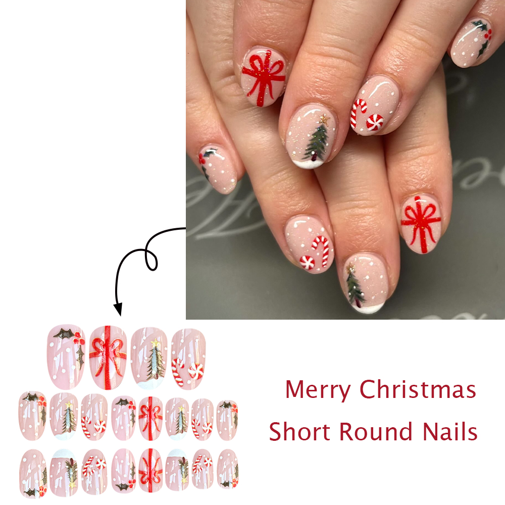 Unghie finte adesive, corte e  - Christmas Tree Artificial recensione e prezzo