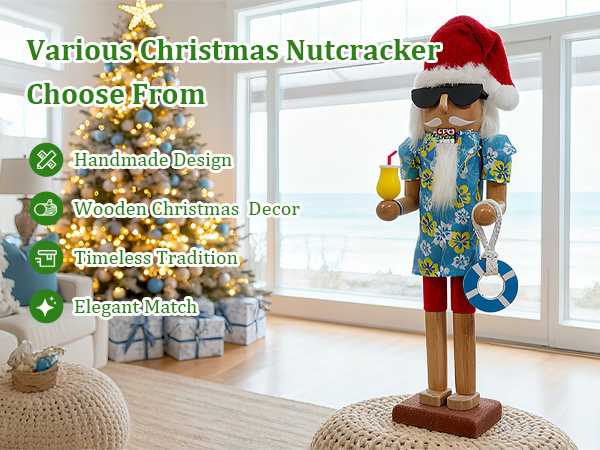 Decorazione in legno a forma d - Nutcracker Figurine recensione e prezzo